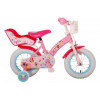 VOLARE Princess fiets 12inch - roze met poppenzitje 10100510