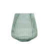 POINT VIRGULE Vaas uit glas - D17.7cm H18cm - groen