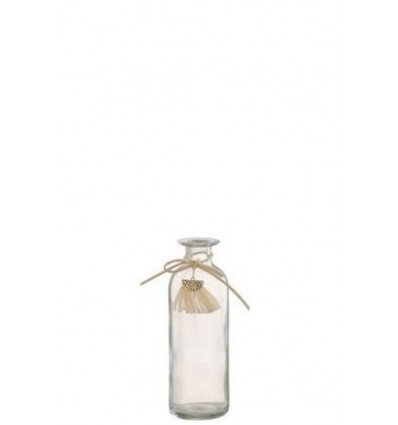 JLINE Vaas fles - S 5.5x16.5cm - glas