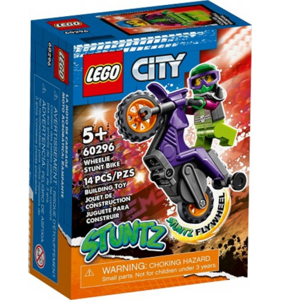Lego CITY 60296 Wheelie Stuntmotor