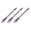 ABBEY Darts shafts aluminium 3st- zilver