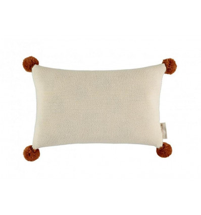 NOBODINOZ So Natural kussen knitted - 22x35cm - natural