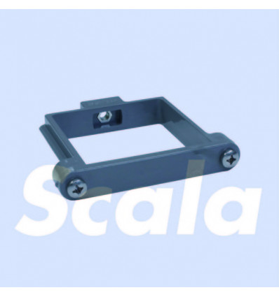 SCALA Fixo 80x80+ vierkant donkergrijs