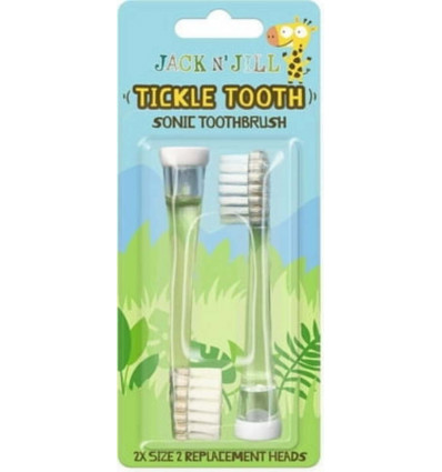 Jack N'Jill Tickle Tooth - vervangborsteltjes 2 st.