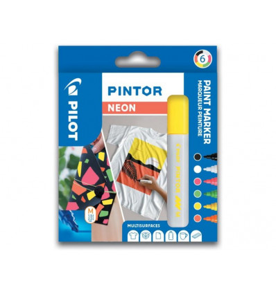 PILOT Pintor Classic markeerstiften 6st.- medium