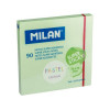 MILAN Super sticky 90blaadjes- 76x76mm - pastel groen