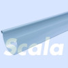 SCALA Dakgoot G125 PVC - 3M lichtgrijs