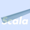 SCALA Dakgoot G80 PVC - 3M lichtgrijs