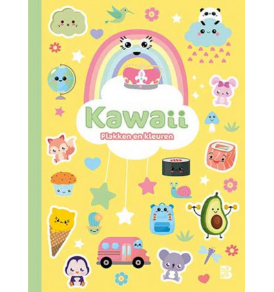 Kawaii stickerboek - 7/12j.