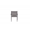 MOON dining stoel - carbon black/ antra stapelbare tuinstoel 10087216