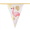 Flamingo - Vlaggenlijn folie 4m