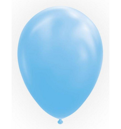 FIESTA 10 ballonnen 30cm - l. blauw