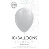 FIESTA 10 ballonnen 30cm - cool grijs