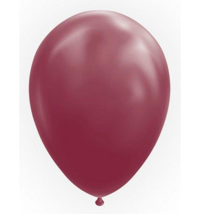 FIESTA 10 ballonnen 30cm - burgundy