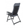 Crespo AIR DELUXE standenstoel AP-237/86- grijs tuinstoel relax - campingstoel