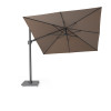 CHALLENGER T2 premium parasol 300x300cm- havana/ antraciet excl. voet