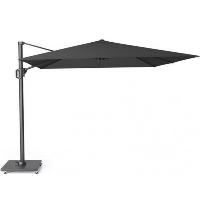 CHALLENGER T2 Premium parasol 300x300cm- faded black/ antraciet excl. voet