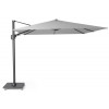CHALLENGER T2 parasol 3x3m - l. grijs/ antraciet excl. voet