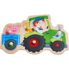 HABA Inlegpuzzel - Dolle tractor rit 305550