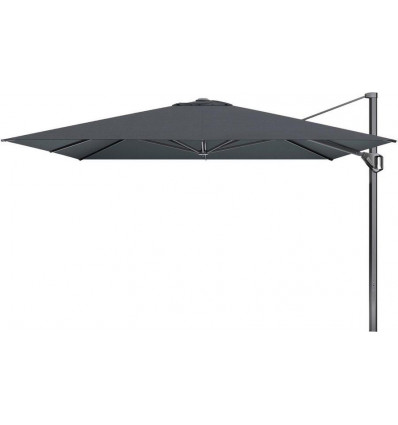 CHALLENGER T1 Premium parasol 350x350cm-doek faded black / mast antraciet