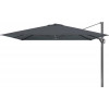 CHALLENGER T1 Premium parasol 350x350cm-doek faded black / mast antraciet