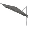 CHALLENGER T1 Premium parasol 350x350cm-doek manhattan - stok antra