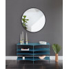 Umbra HUB spiegel rond 45.7cm - zwart voorzien van ophangdraad - stoer design