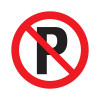 PICKUP Verboden te parkeren - rond - 30cm