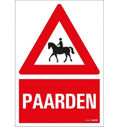 PICKUP Paarden - 23x33cm
