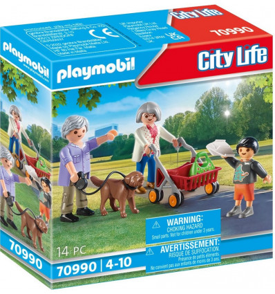 PLAYMOBIL City Life 70990 Grootouders met kleinkinderen