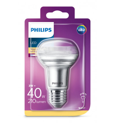 PHILIPS LED Lamp classic 40W R63 E27 WW 36D RF ND SRT4 8718699773816