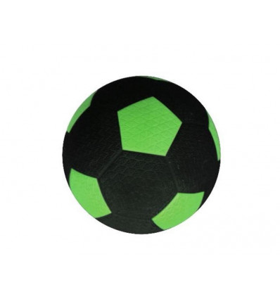 Straat voetbal rubber - maat 5 - groen 10080592