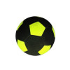 Straat voetbal rubber - maat 5 - geel 10080593