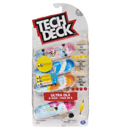 TECH DECK - Ultra deluxe set - 4dlg
