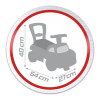 SMOBY Cars - Auto ride-on loopauto vanaf10 maanden - zithoogte 40cm