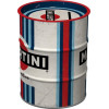 Spaarpot oil barrel - Martini Aperitivo racing stripes