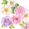 PPD Servetten - 33x33cm - bloemen blush
