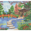Crystal Art kit - Gardens of Fuji - 30x30cm