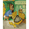 Crystal Art kit - Ginger and Pickles store - 40x50cm