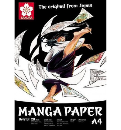 SAKURA Manga papier - A4 250g 20vellen