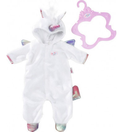 ZAPF Baby Born - Unicorn onesie voor pop 43cm