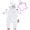 ZAPF Baby Born - Unicorn onesie voor pop 43cm