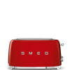 SMEG broodrooster 2x4 -rood toaster voor 4 sneden