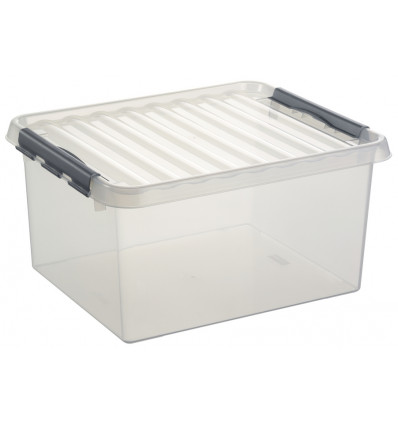 Sunware Q-LINE box 36L - transparant 50x40x26cm