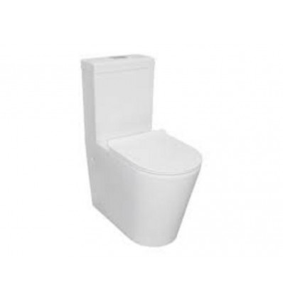 GO BY VM - X-Comfort staand toilet 48cm verhoogd - univers. aansluiting 18.5cm
