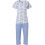 PASTUNETTE Pyjama capri - l.blauw - 40