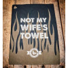 THE BASTARD Handdoek- Not my wifes towel TU UC