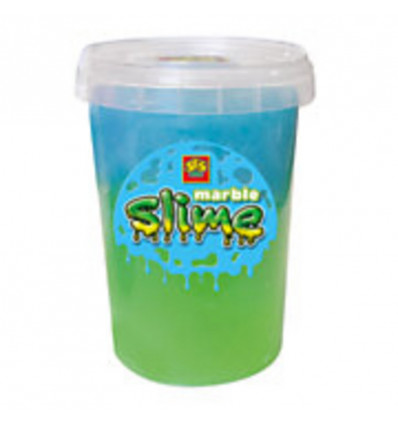 SES Marble Slime - groen/blauw - 200gr