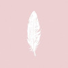 PPD Servetten - 33x33cm - Pure feather roze