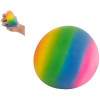 Anti stress giant rainbow squeeze bal - 15cm